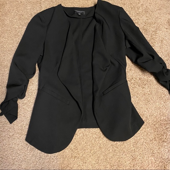 Chocolate Jackets & Blazers - Black Blazer